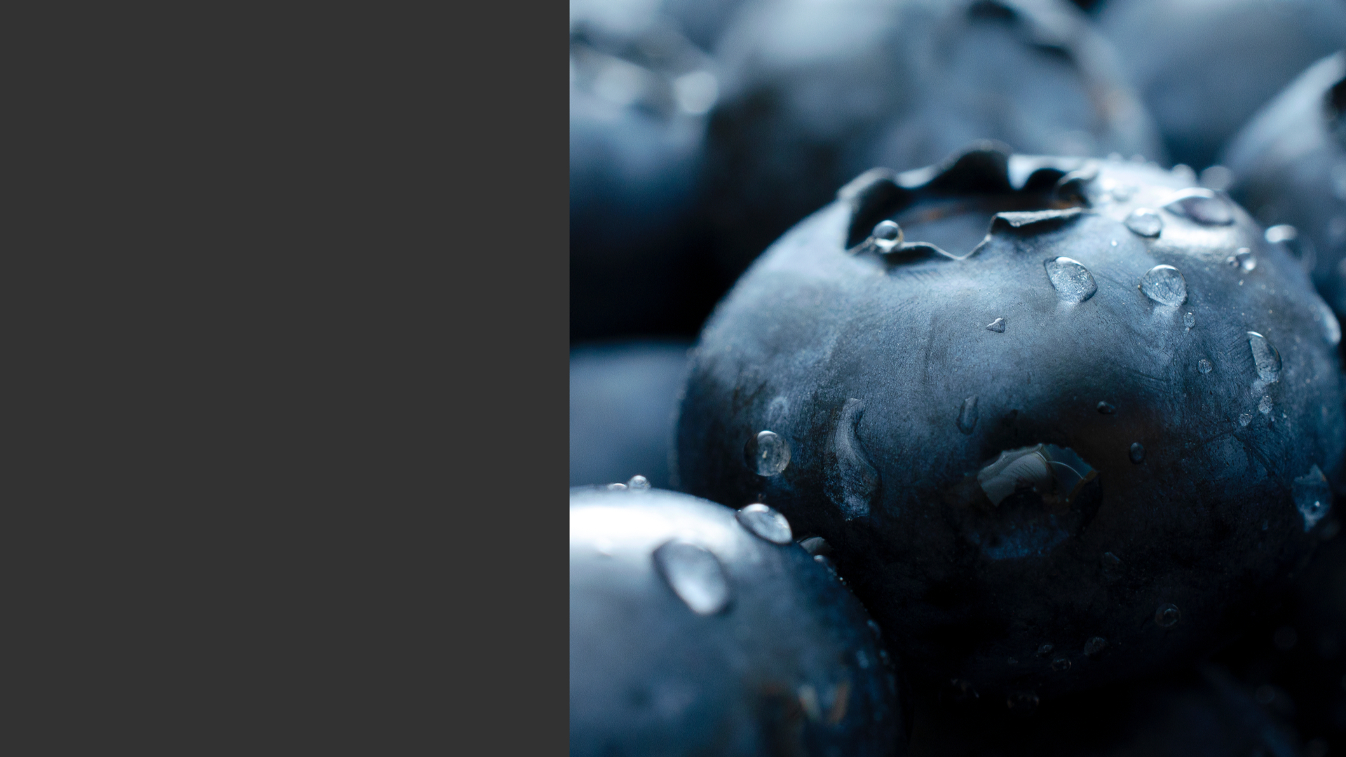blueberries black